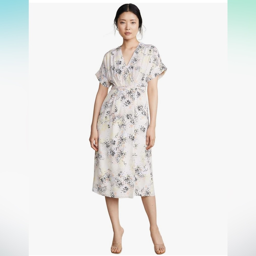 EQUIPMENT - Kimono Tavine Silk Wrap Dress
